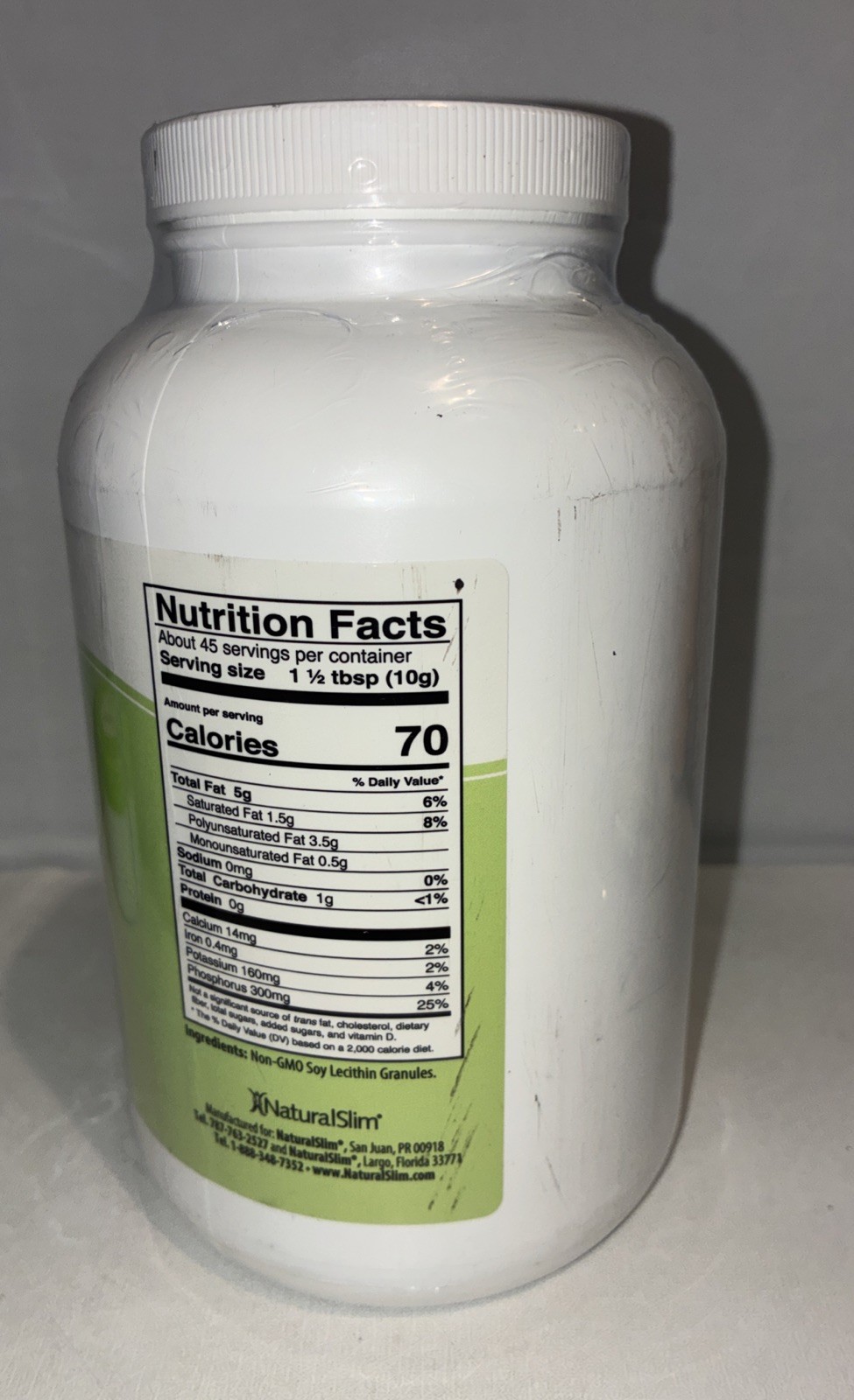Naturalslim Leciclean Soy Lecithin Granules with Choline – Lecithin Powder 1lbs