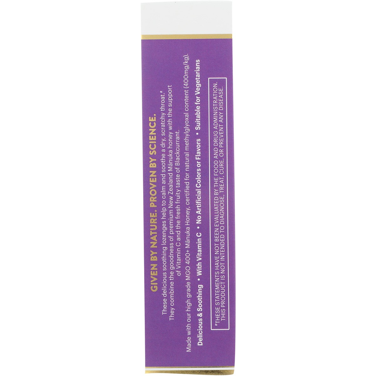 Manuka Honey Blackcurrant Lozenges 15 Ct By Health 1 Pack