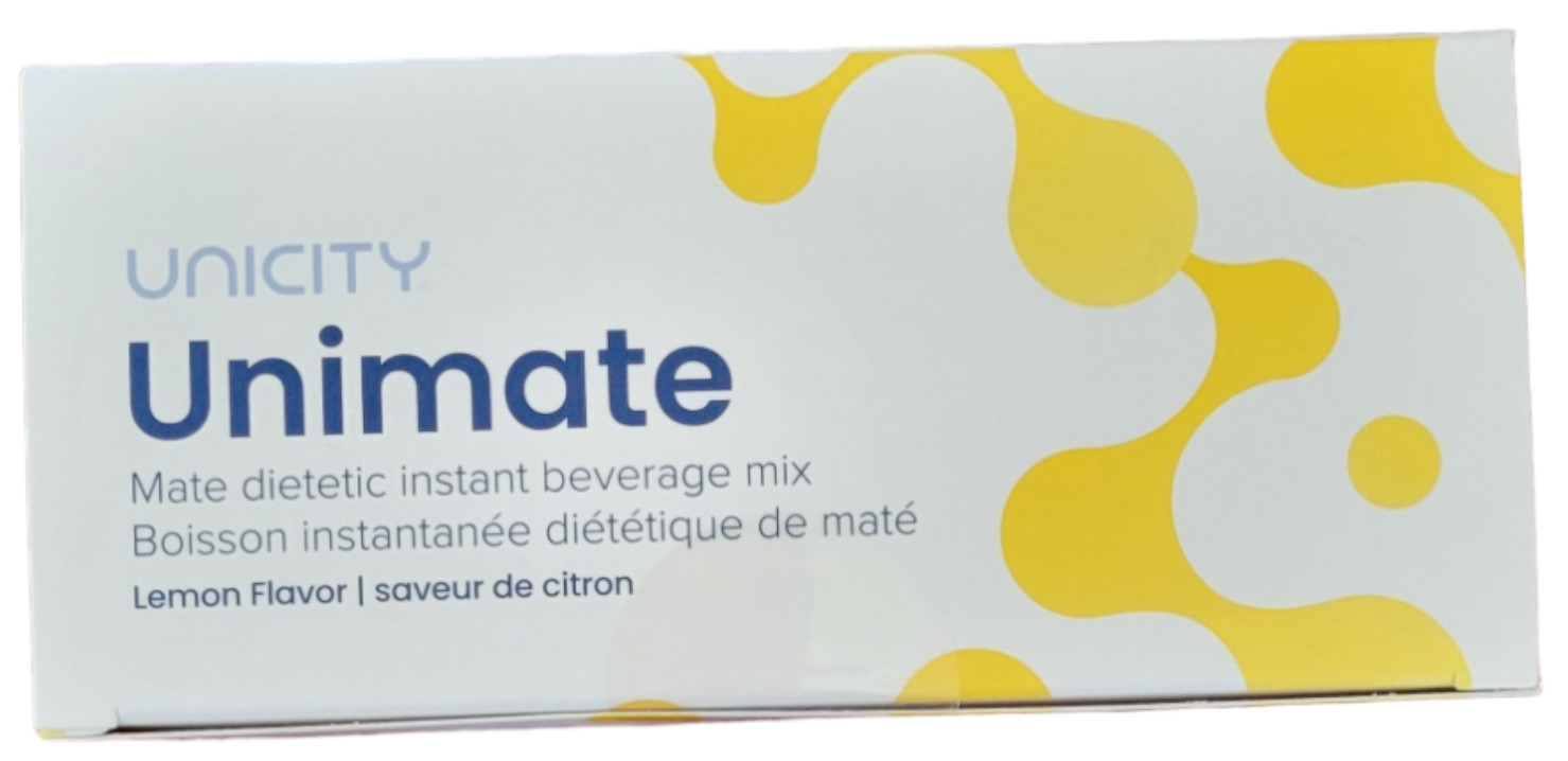 Unicity Unimate Lemon (30 Packets) – New – Free Shipping – Exp 3/2026