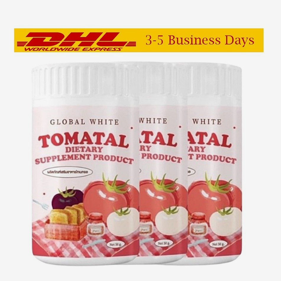 3x50g Global Tomatal Tomato Powder Drink Dietary Supplement Skin Beautiful