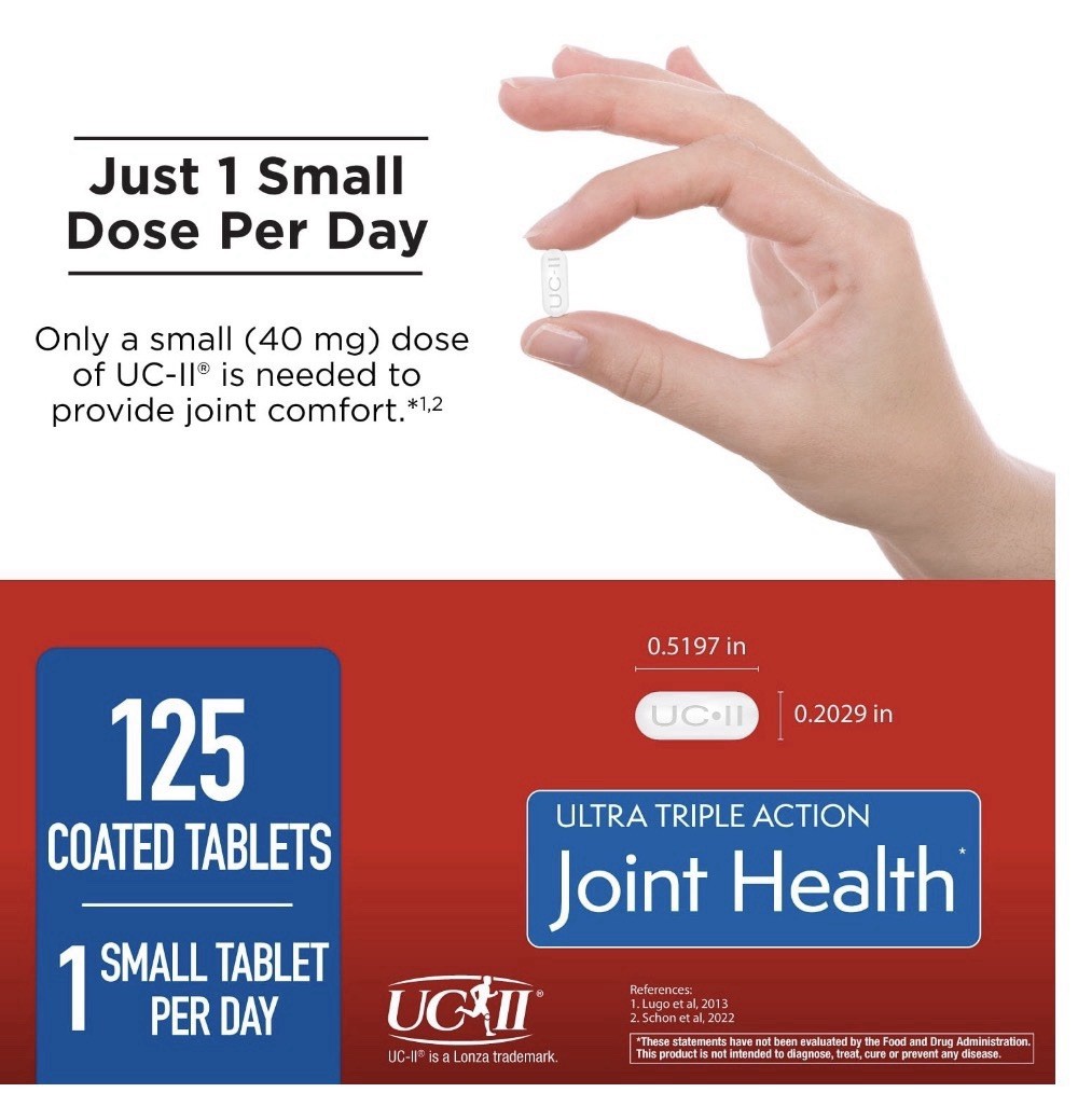 Member’s Mark Ultra Triple Action Joint Health Tablets 125 Count..