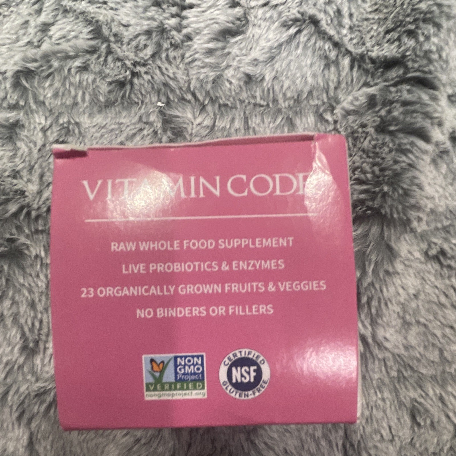 Garden of Life Vitamin Code 50 & Wiser Women Multivitamin 120ct Exp 05/2026