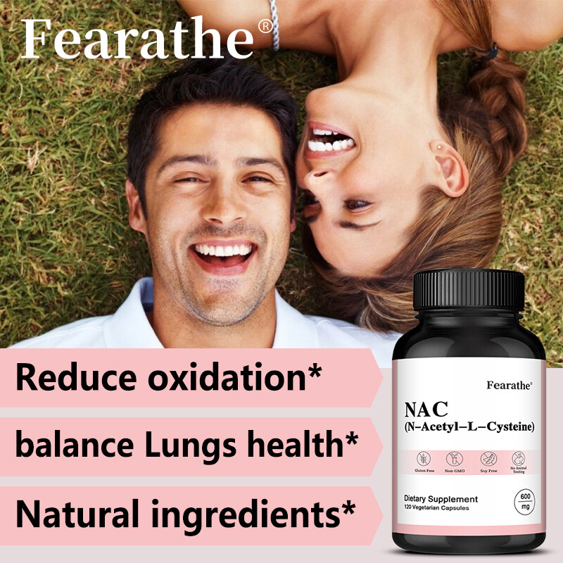 N-Acetyl L-Cysteine (NAC) 600mg | 30/60/120 Capsules Max Strength Veg Caps