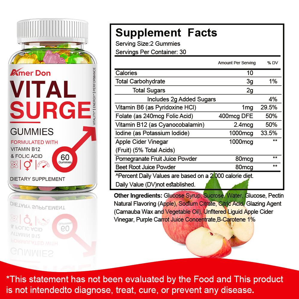 Male Enhancement 60 Gummies Booster&Thicker Last Longer Stronger,30 Day Supply