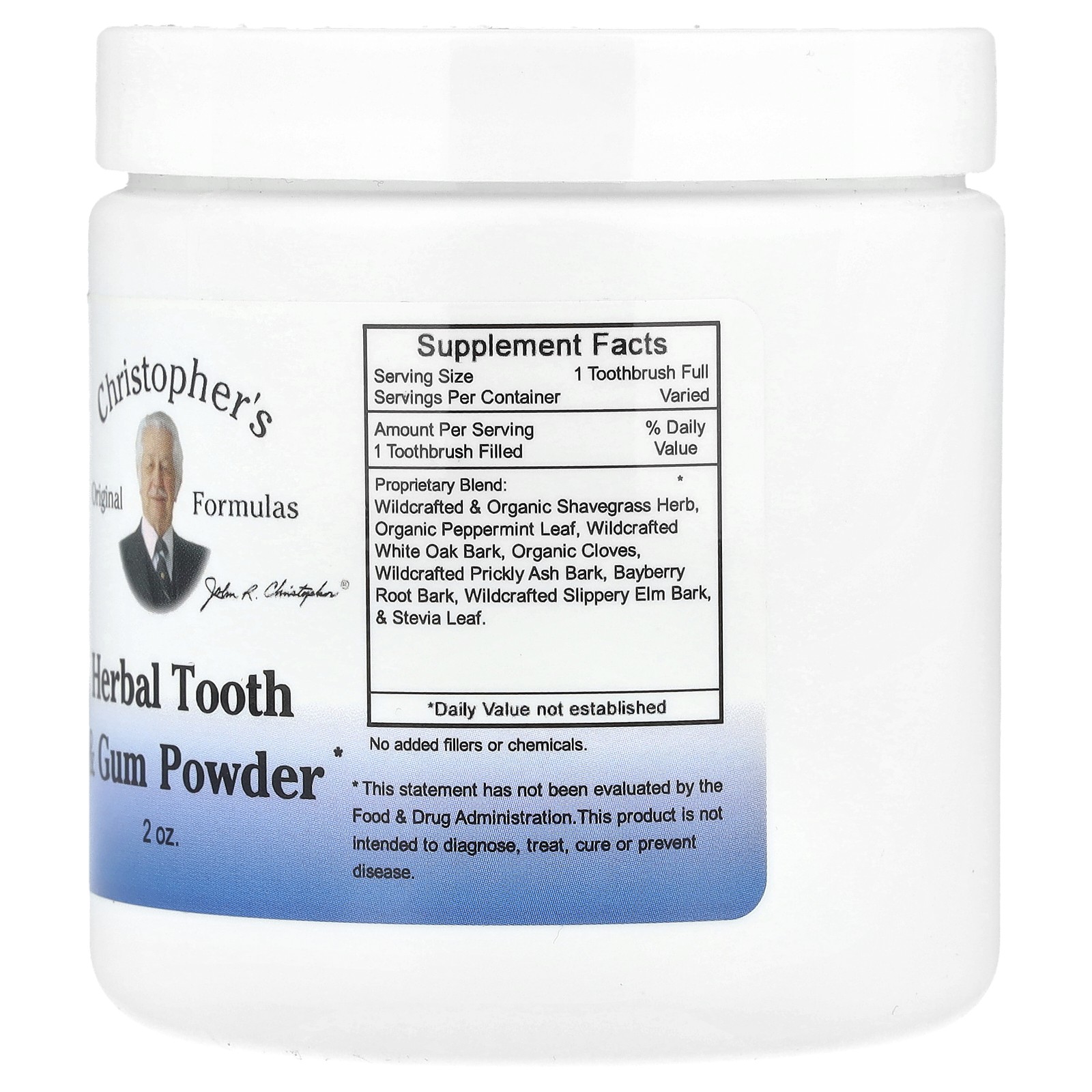 Herbal Tooth & Gum Powder, 2 oz
