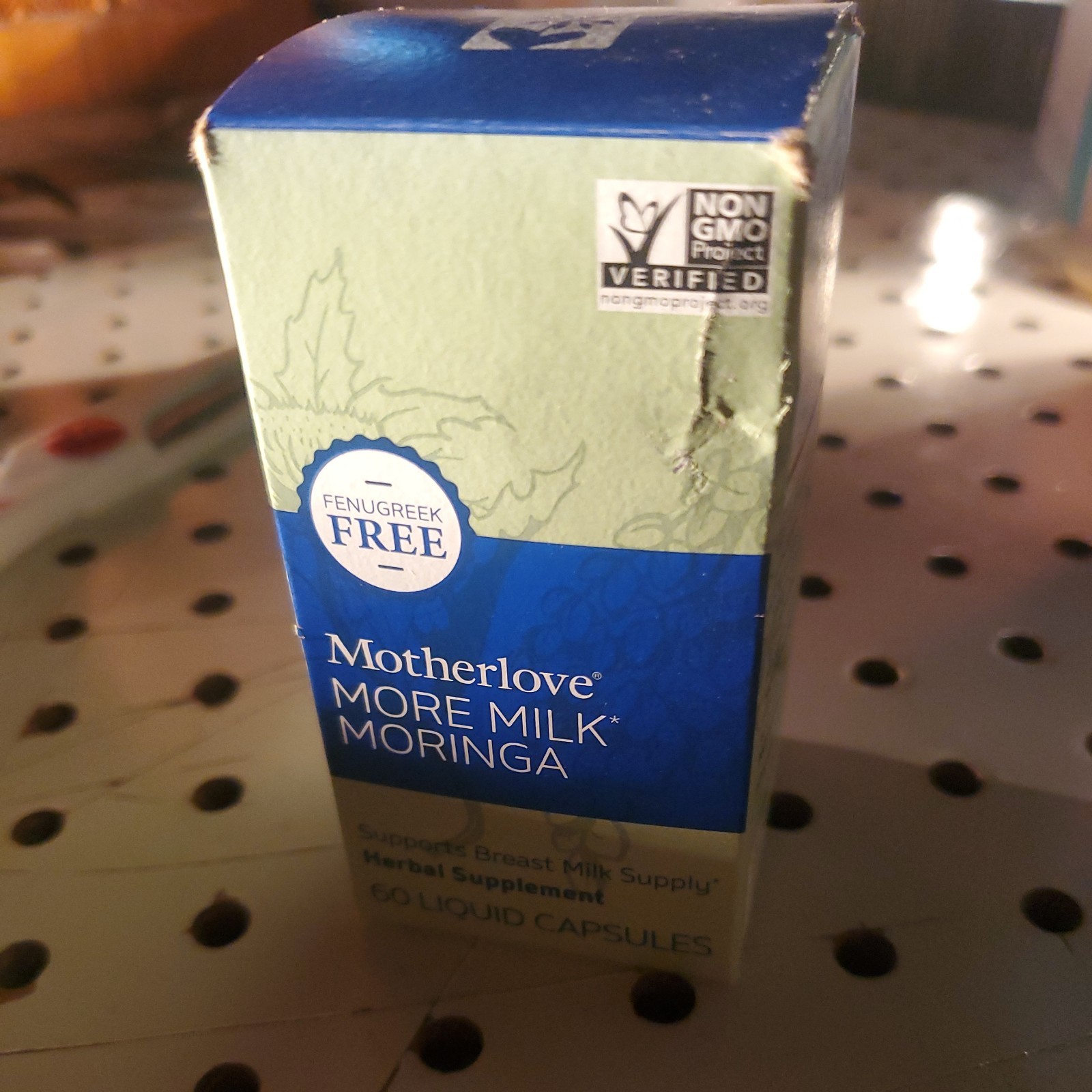 MotherLove MORE MILK MORINGA Supports Breast Milk Supply 60 Caps Exp 08/2026