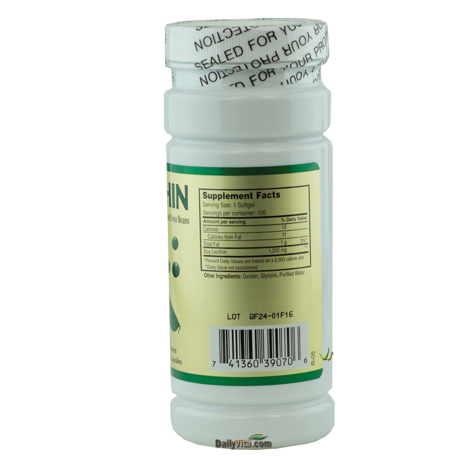 20 Bottles of Lecithin 1200mg 100 Softgels anti-oxidant