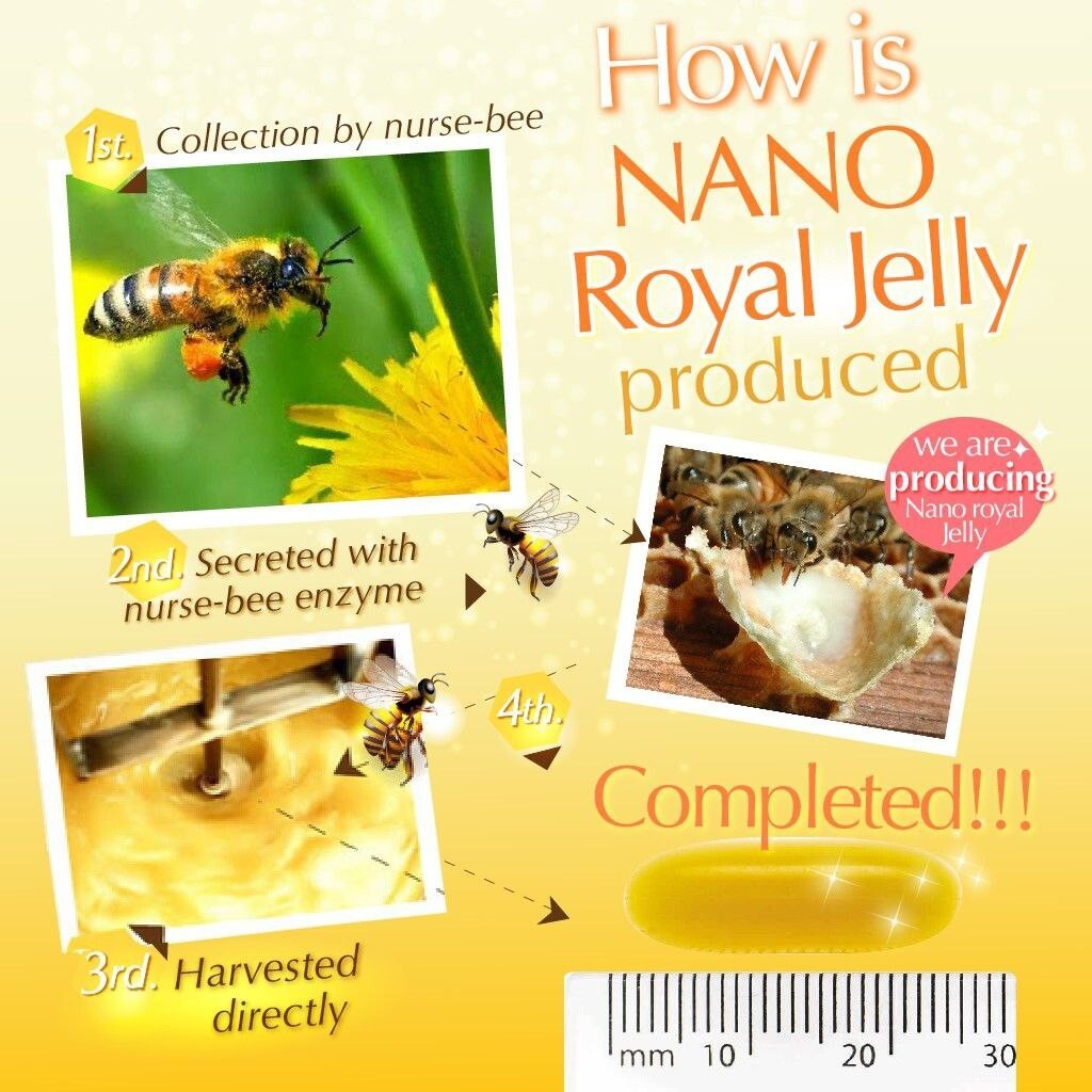 Nano Japan Nano Resvenus Royal Jelly Plus 70’s Strengthens Scalp DHL EXPRESS