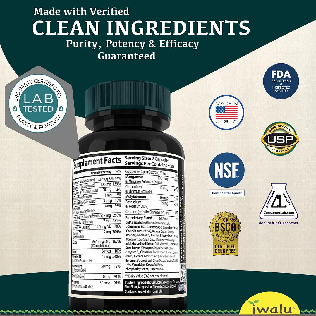 Made | Best Supplement Capsule Pill Men Women FREE SHIP