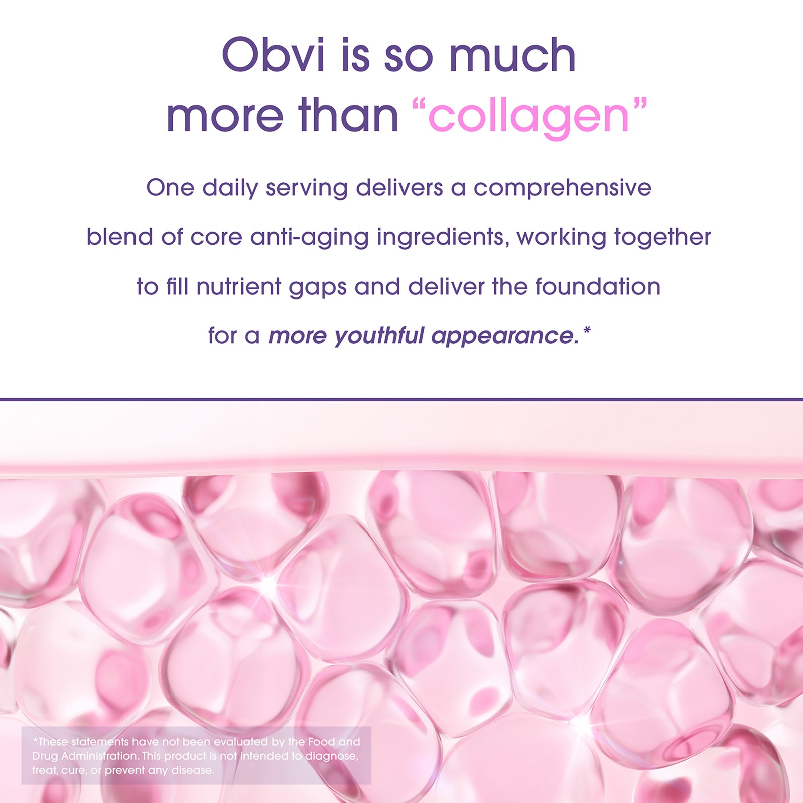 2 Pack More Than Collagen – Unflavored by by Obvi for Unisex – 11.96 oz