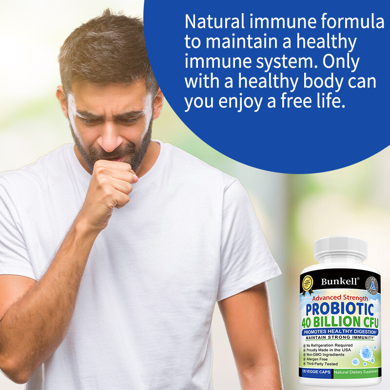Probiotics for Advanced Gut Health Immune System Support Diet Capsules