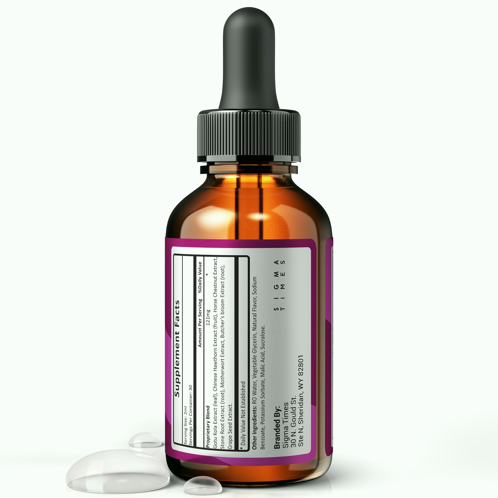 Glycovit Drops, Liquid Supplement for Blood Support & Metabolism (30 servs)