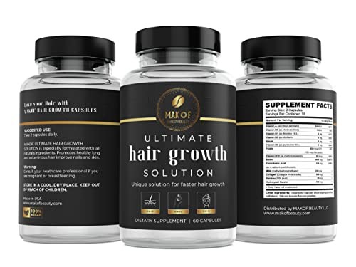 Hair Growth Supplement for Women – Anti-Hair Loss, Biotin