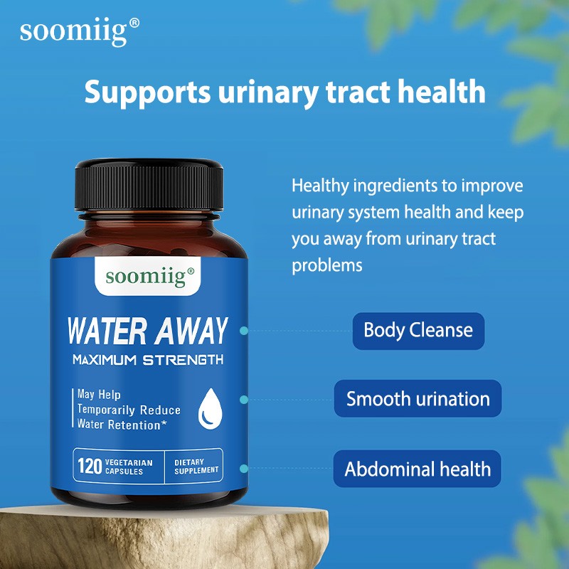 Water Away caps Maximum Strength Herbal Diuretic caps for Water Retention
