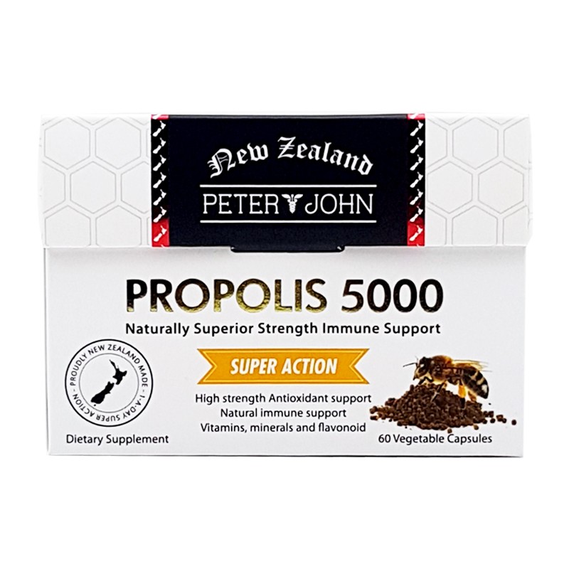 Propolis 5000 – Natural Wellness Support (60 Capsules) – 3 Pack