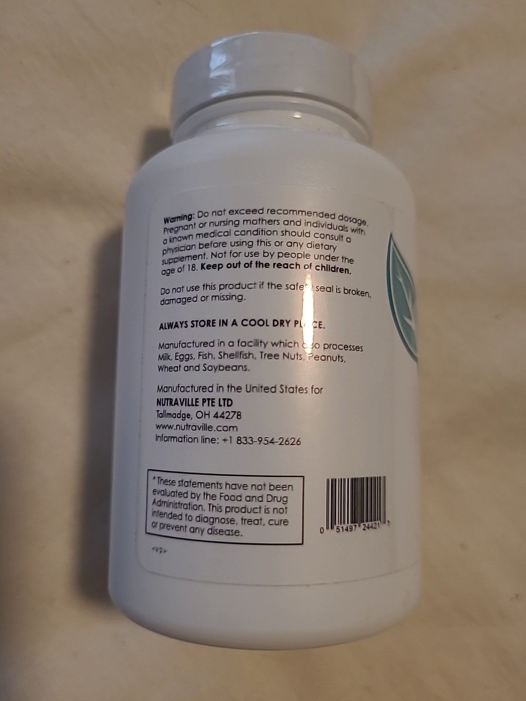 Nutraville Amyl Guard Amylase Inhibitor Glucose Disposal 60 ct. Capsules 05/2026