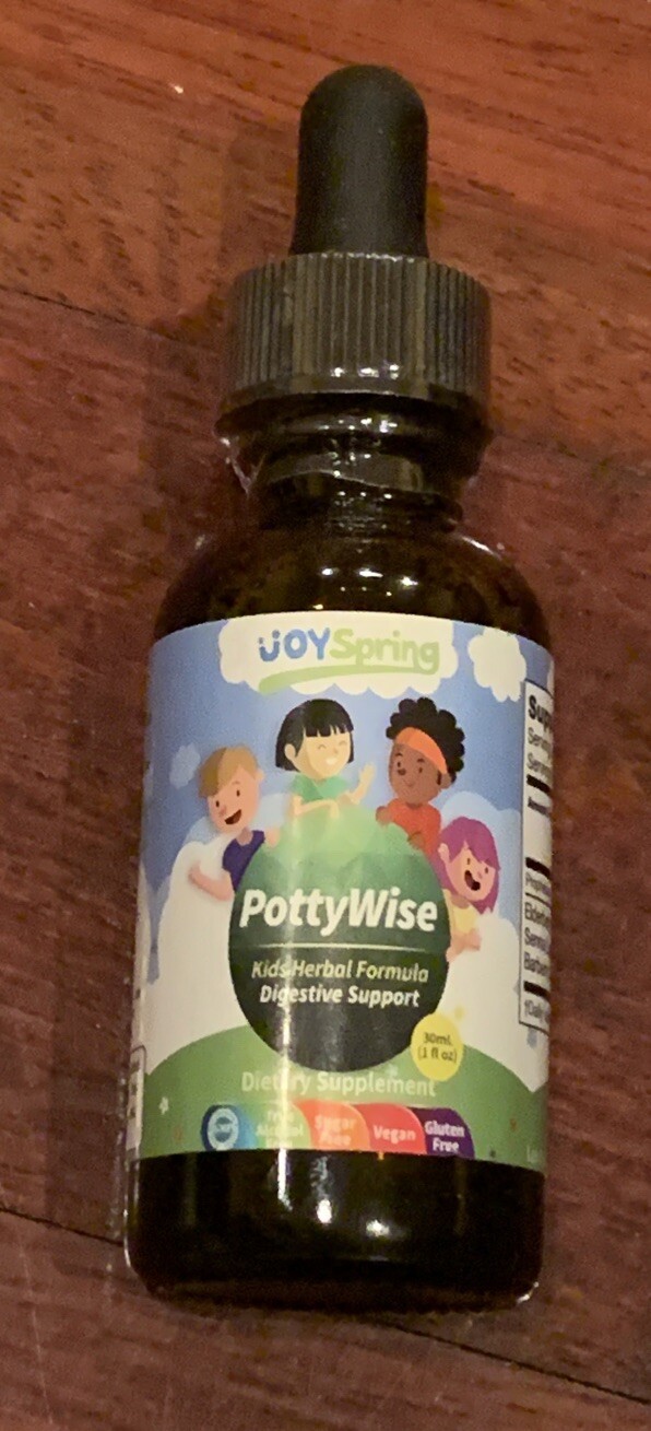 PottyWise Liquid Stool Softener for Kids and Liquid Laxative Exp.02/25 (SEALED)