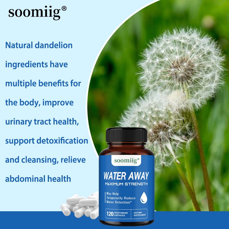 Water Away caps Maximum Strength Herbal Diuretic caps for Water Retention