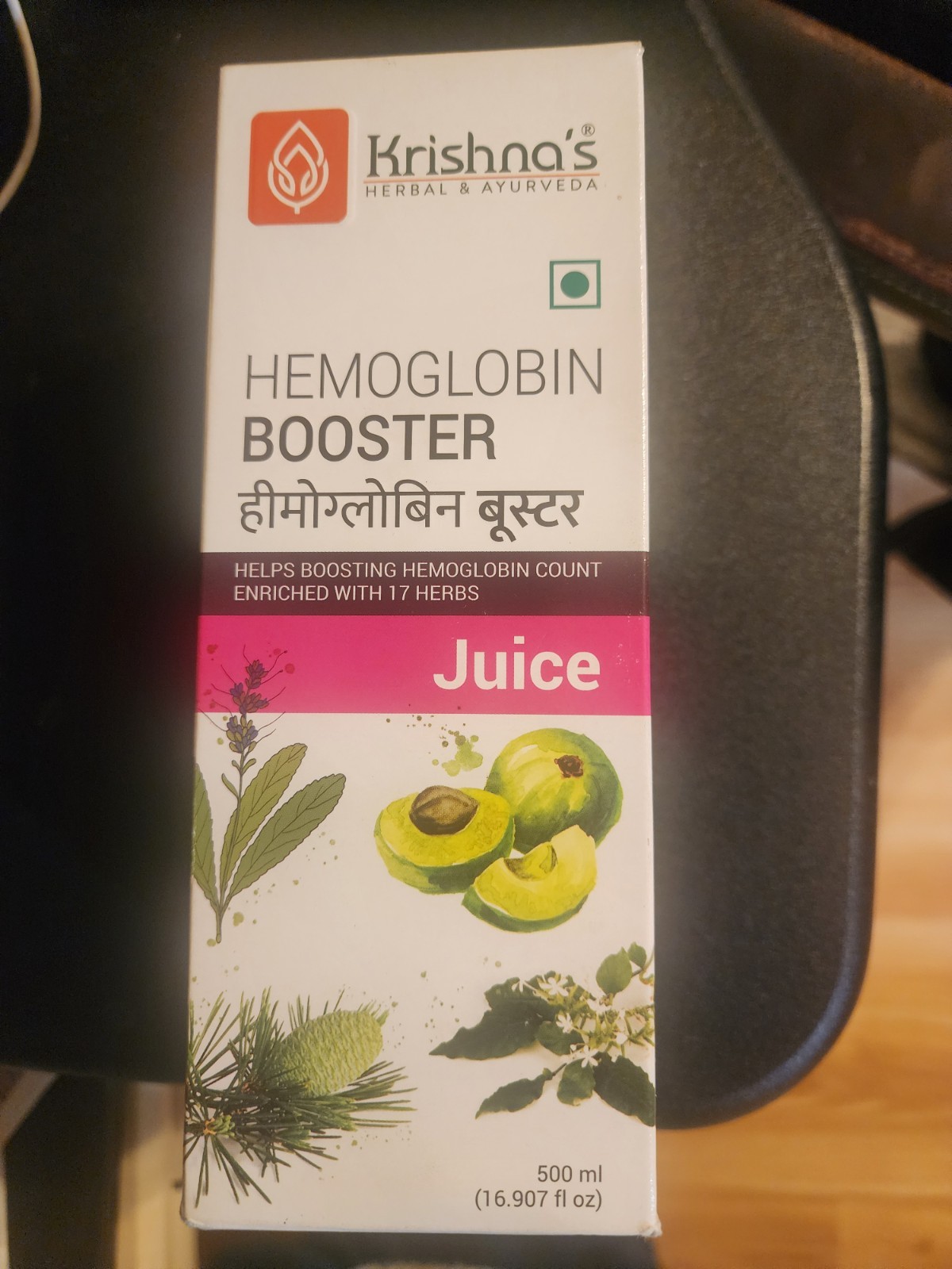 iron Hemoglobin Booster Krishna’s Ayurved Herbal Supplement for anemia