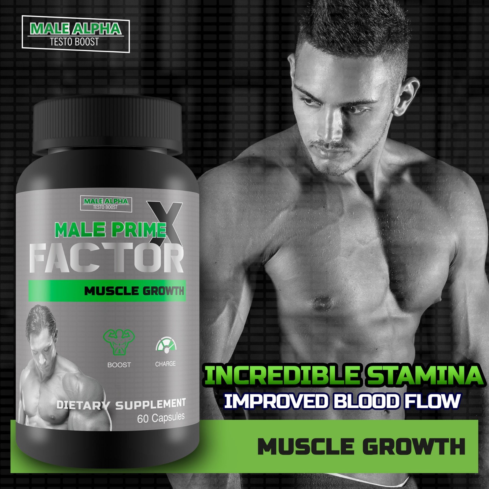 Male Prime X Factor by Male Alpha Testo Boost – Our Best Testosterone Booster