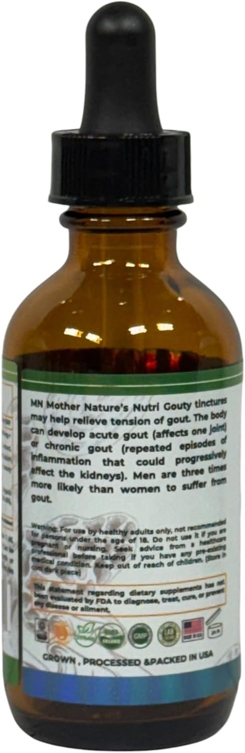 Mother Nature Nutri Gouty Mushroom & Herbs Dietary Supplement – 60 ml