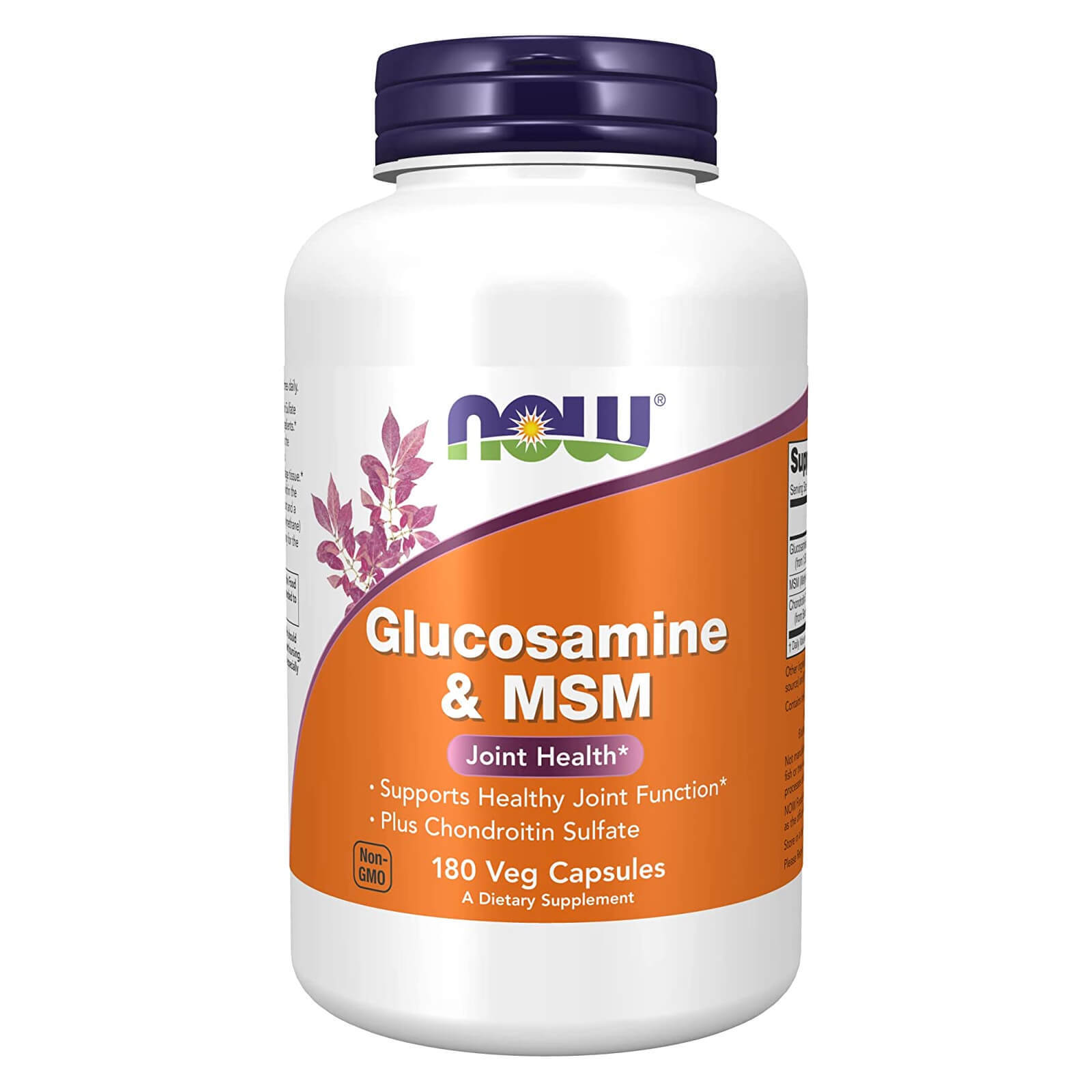 NOW FOODS Glucosamine & MSM 180 Veg Capsules