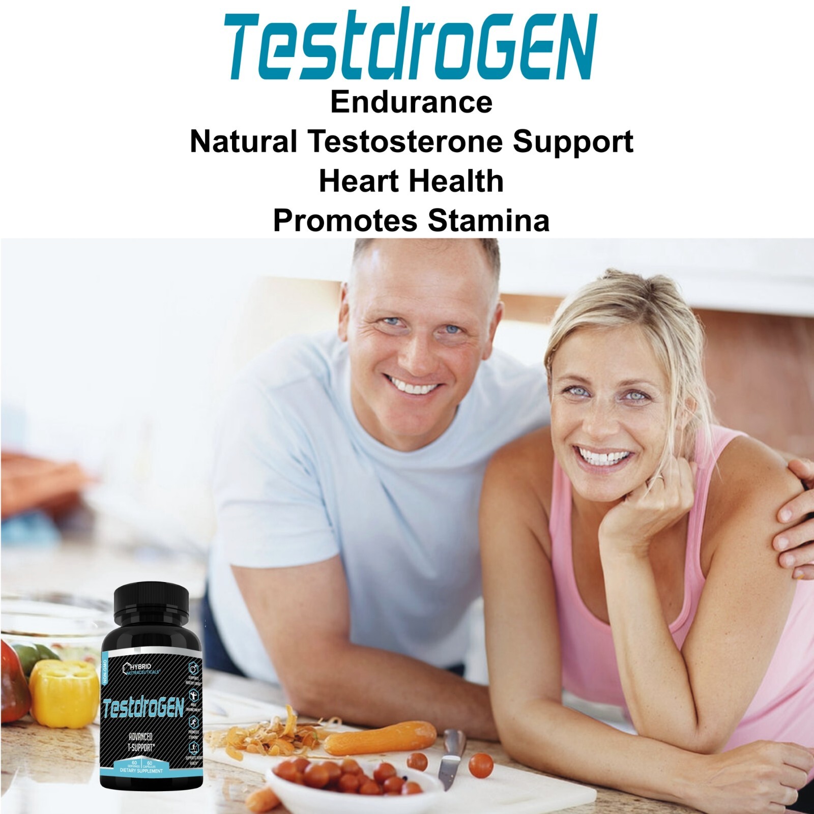 Best Test Booster Testosterone Supplement for Men, Estrogen Blocker Libido Pills