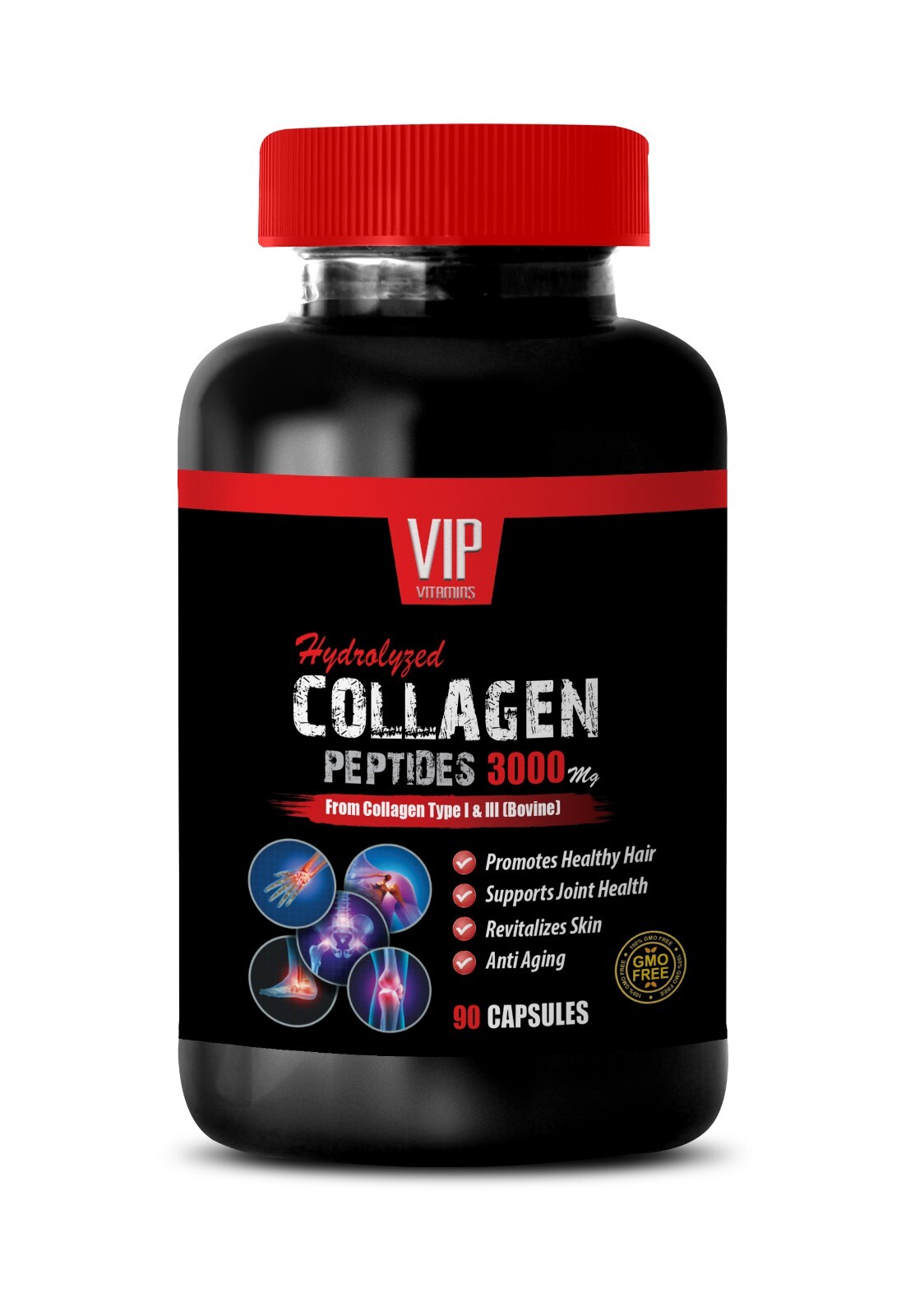 bone health supplements – COLLAGEN PEPTIDES – hydrating anti-aging 1 BOTTLE
