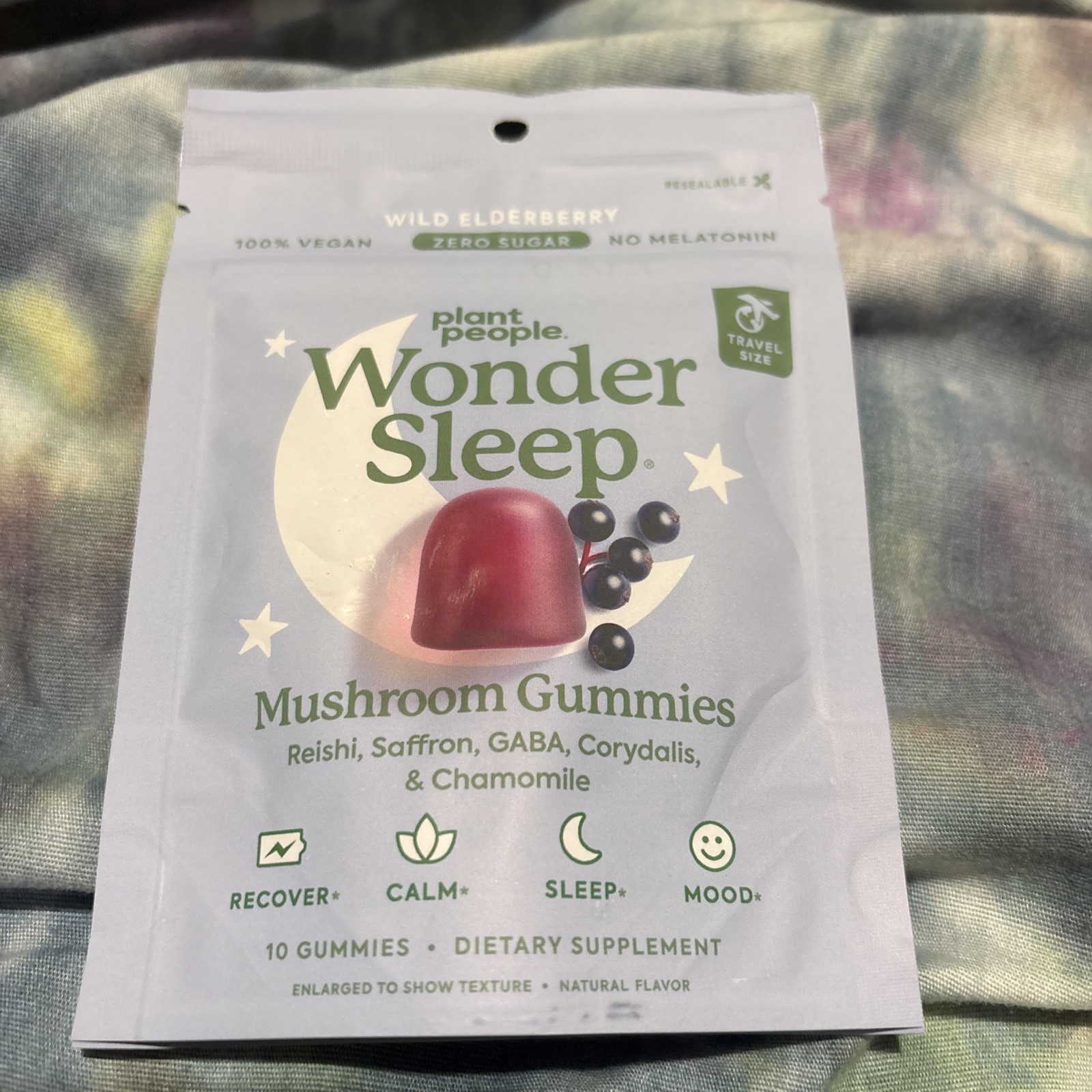 Plant People Wonder Sleep Mushroom Gummies 10 Count exp 4/27
