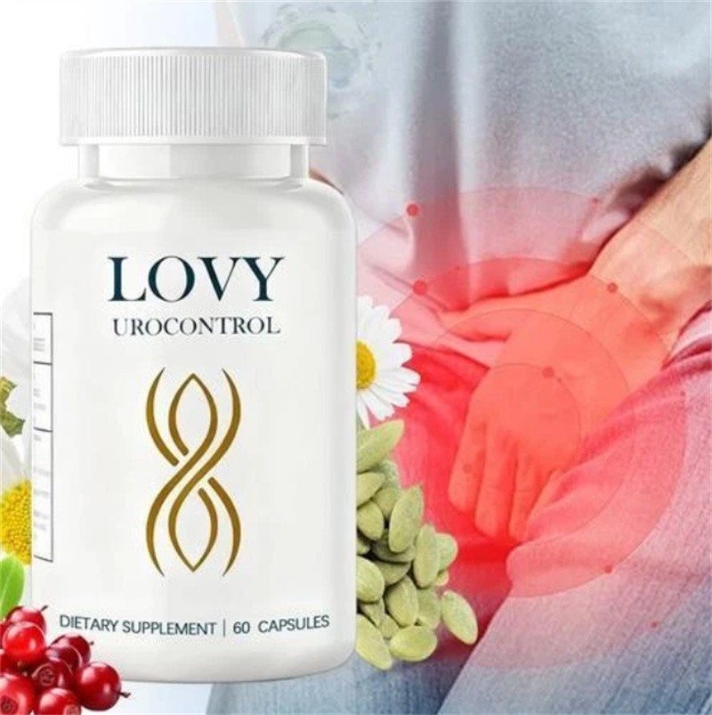 2X Lovy Urocontrol Capsules, Bladder Health Supplement, Maximum Strength Formula