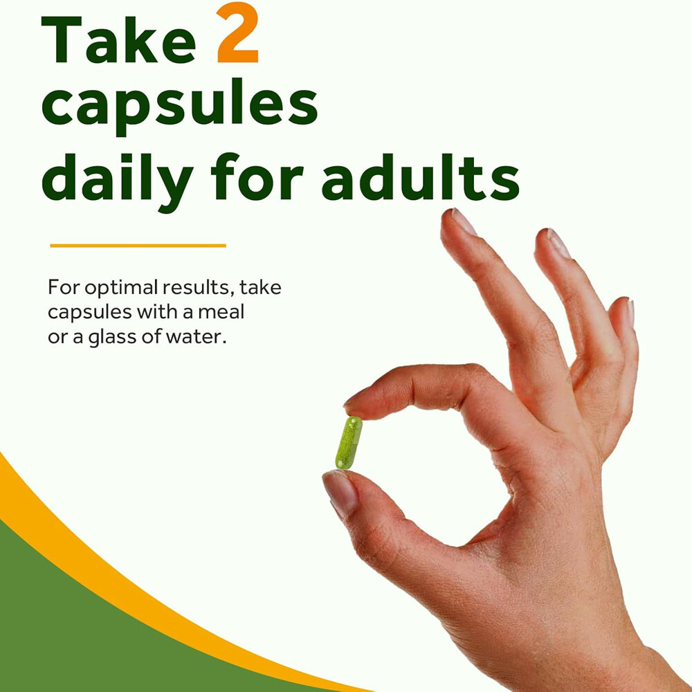 1-3PACK Moringa Capsules 20000Mg per Serving, 60 Total Capsules Green Superfood