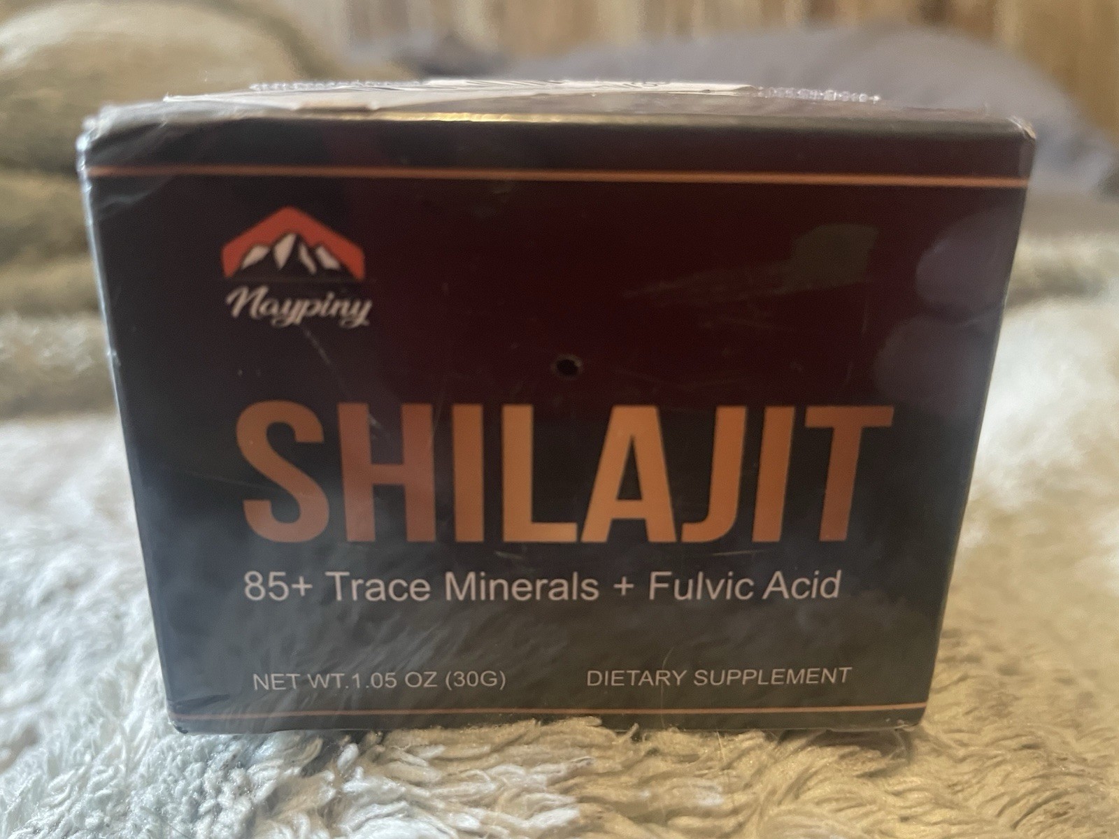 Lot of 3 Naypiny Shilajit Resin 30g 85+ Trace Minerals New Sealed