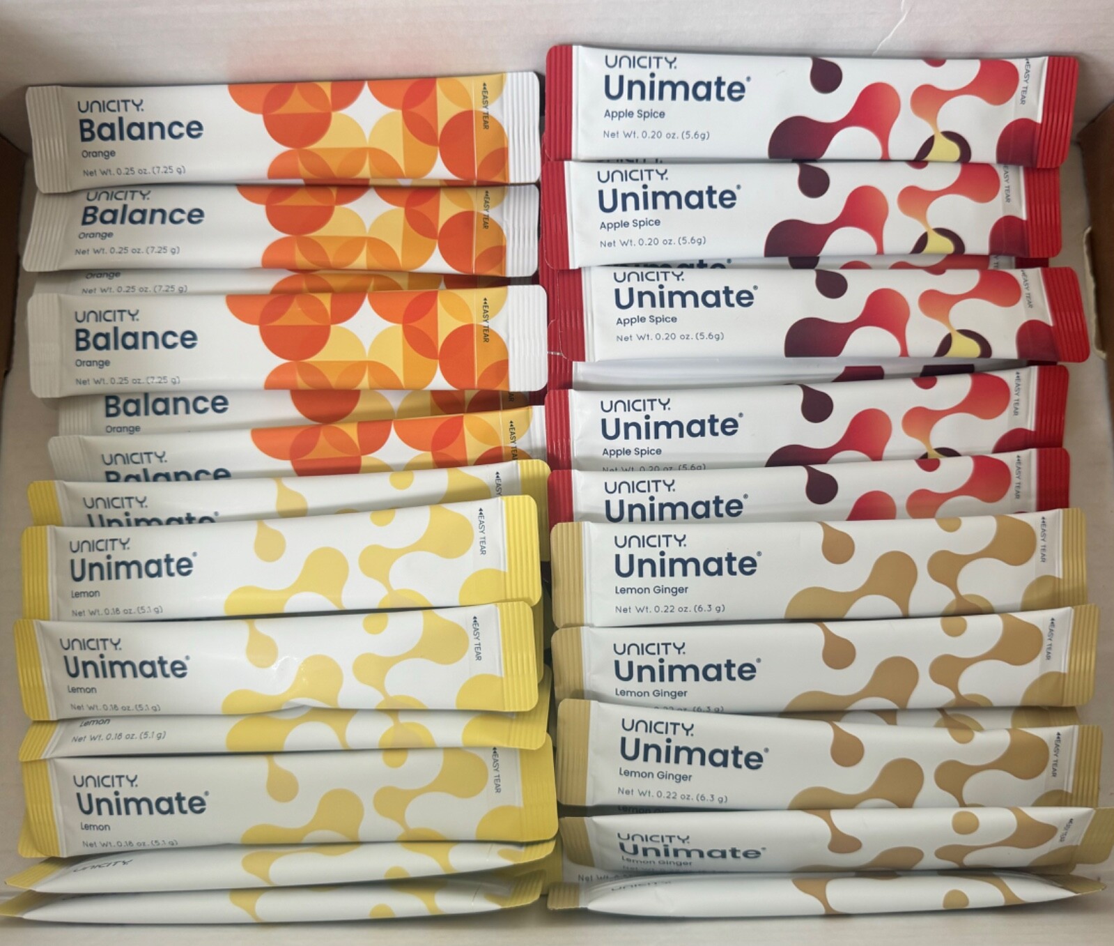 Unicity Feel Great Combo – Balance or Unimate Lemon 5/10/30 packs – Exp 2026