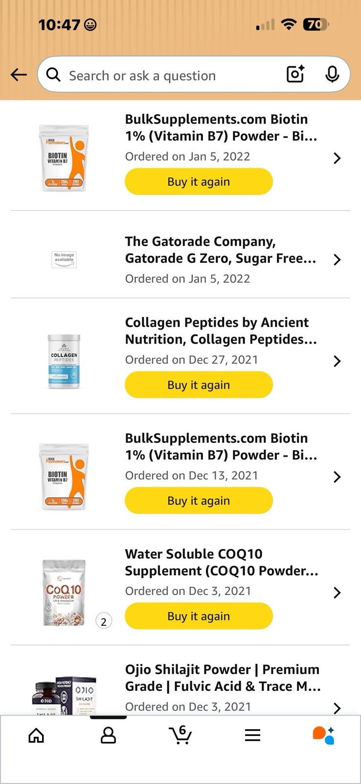Various Health Powders