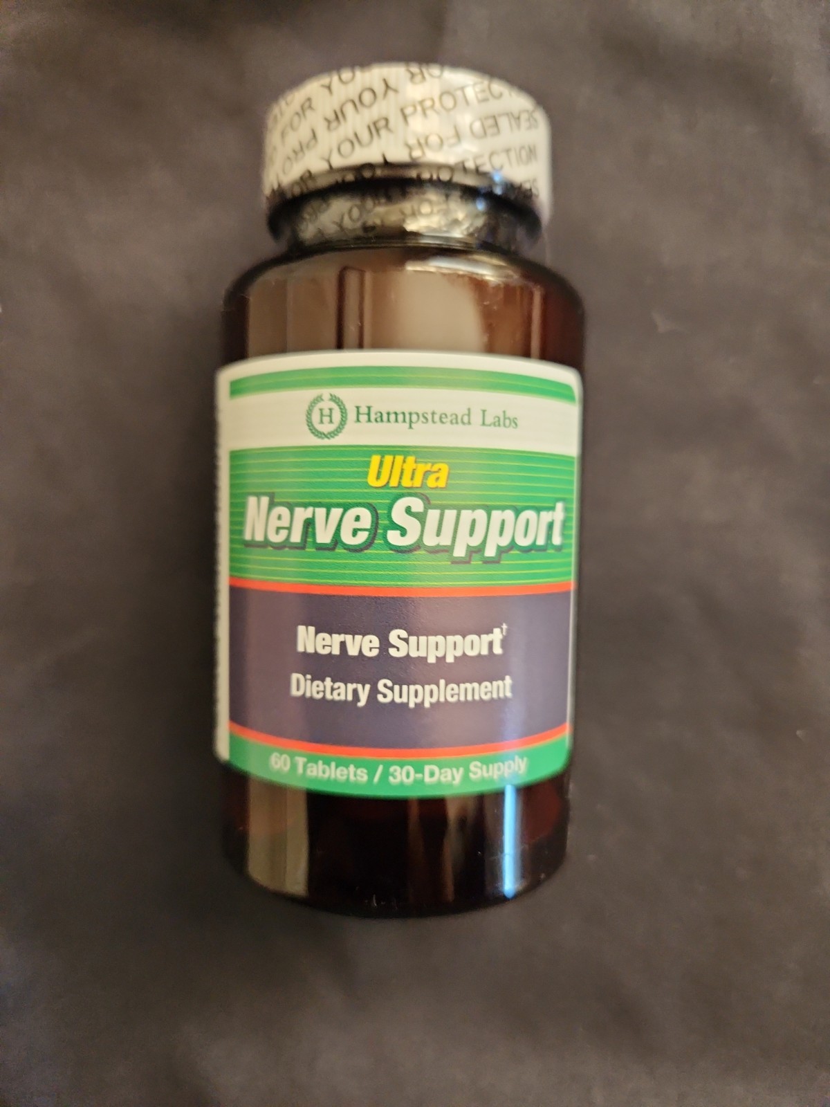Ultra Nerve Support. Neuropathy & Circulation .Hampstead Labs. 6 New Bottles.