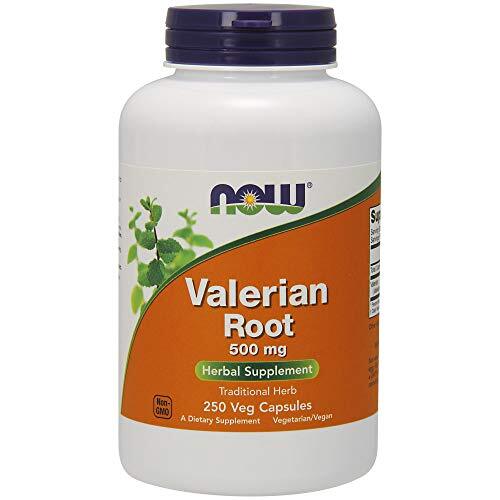NOW FOODS Valerian Root 500 mg – 250 Veg Capsules