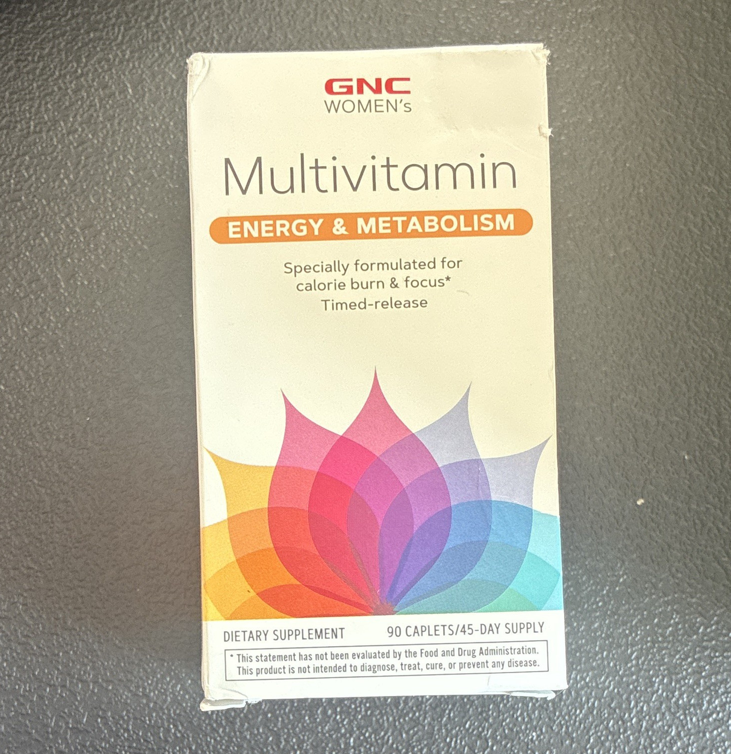 GNC Women’s Multivitamin Energy & Metabolism Timed-Release 90 Caplets 11/26