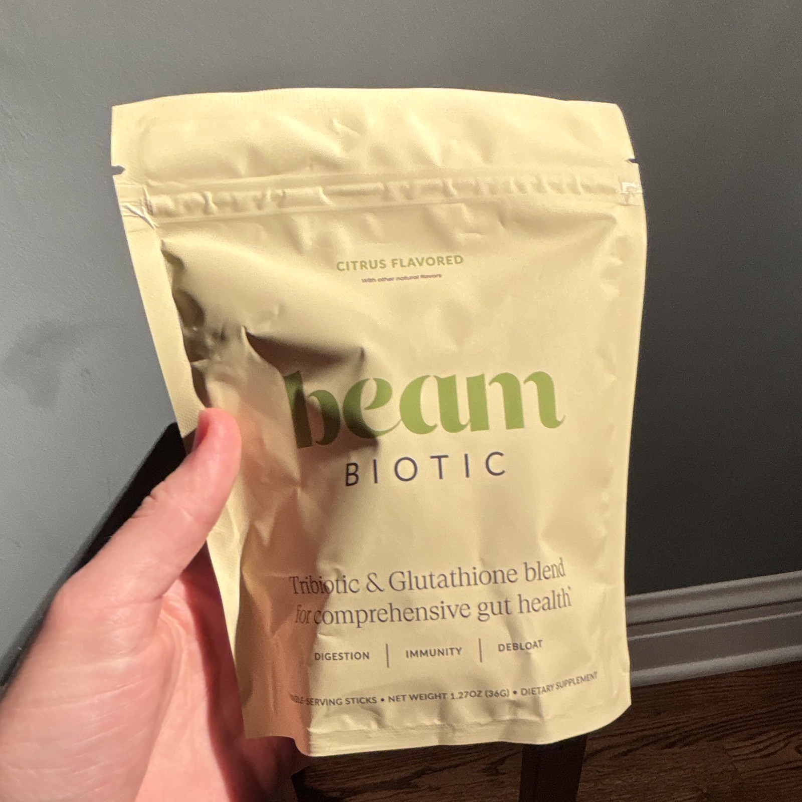 beam Glow Superpowder Strawberry Kiwi + beam Biotic Citrus Powder, 2 Pack Duo