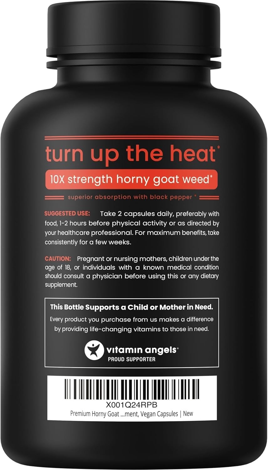 Horny Goat Weed, 1000mg Epimedium Energy Supplement, 10X Strength Icariin, Gi…