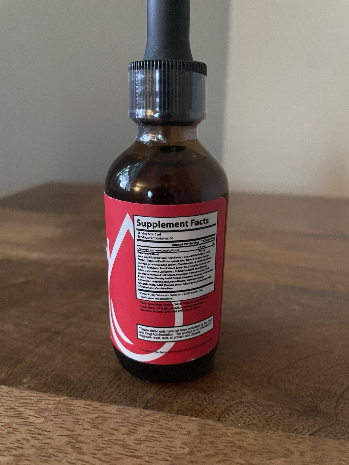 Gluco Control Blood Support Drops Advanced Vitamin Supplement 2 Oz 60ml