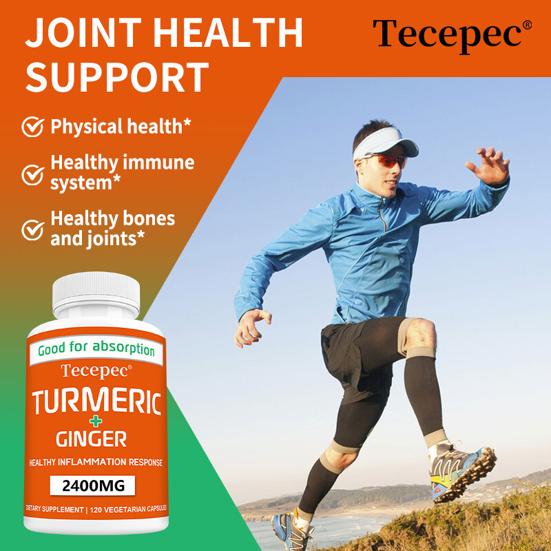 TURMERIC 95% CURCUMIN 2400mg EXTRACT GINGER BLACK PEPPER ANTIOXIDANT BEST