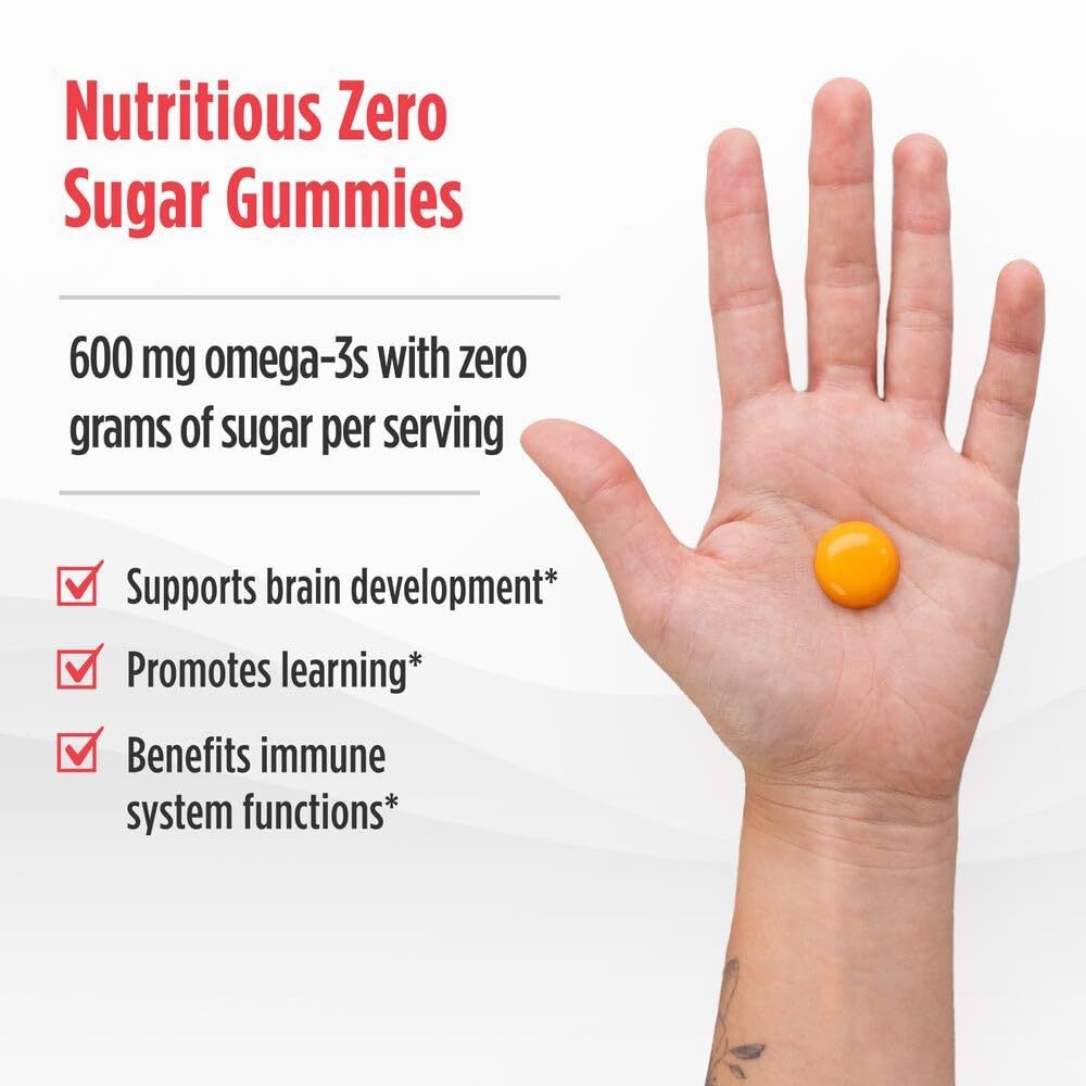 6/2027 Nordic Naturals Zero Sugar Children’s DHA Gummy Chews, Tropical Punch – 3