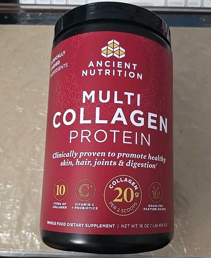 Ancient Nutrition Multi Collagen Protein Powder – 16 oz
