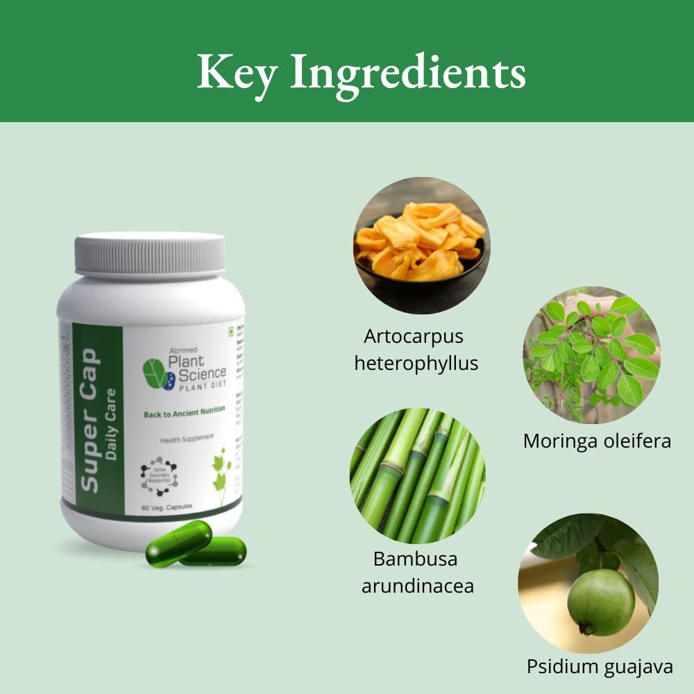 Atrimed PlantScience Plant Diet Super 60 Cap Long Expiry