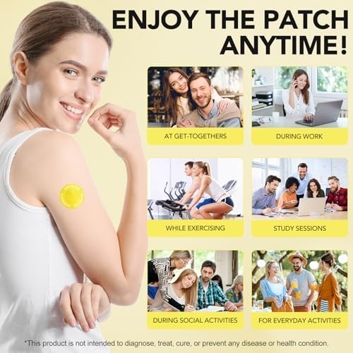 Dopamine Patches Supplements for Men Women Mood Boost & Positivity Support