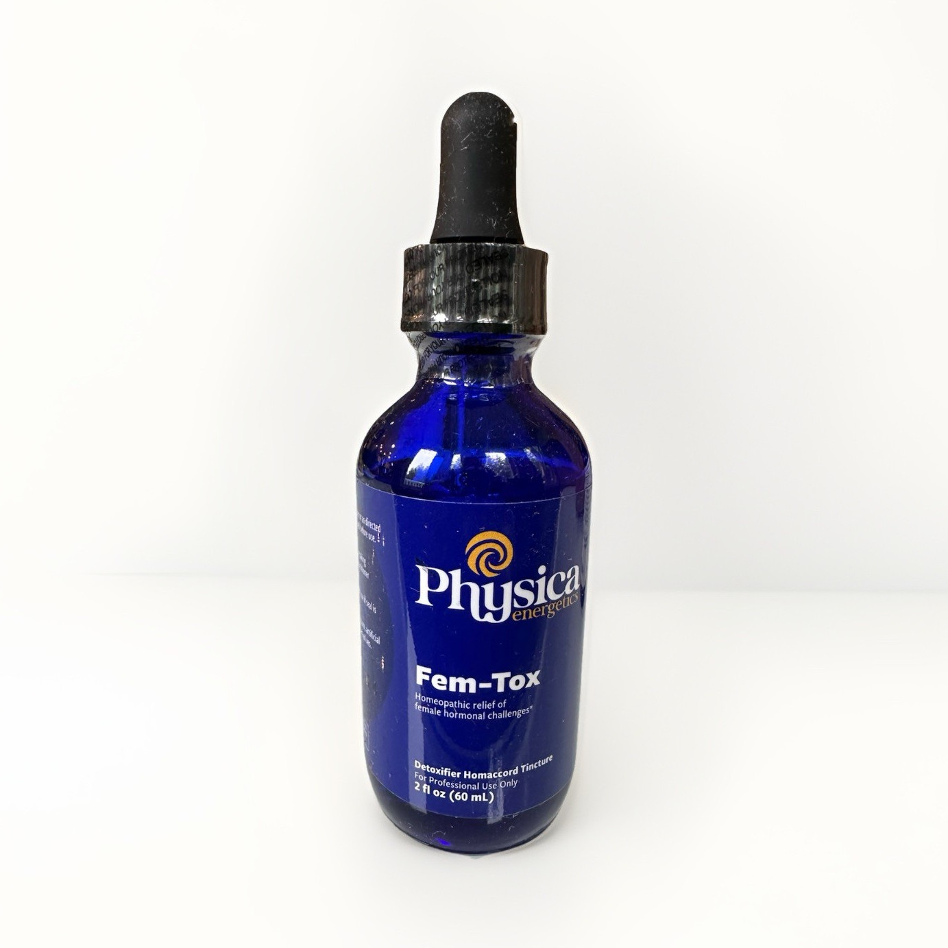 Physica Energetics Fem-Tox Homeopathic Tincture Liquid for Women 2 fl oz