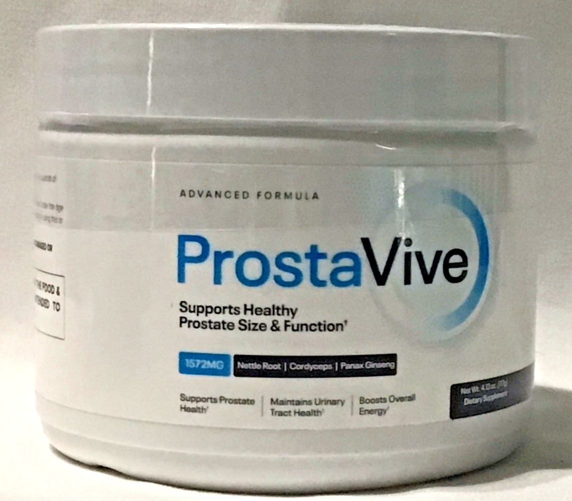 Lot of 2 ProstaVive Healthy Prostate Size Function 30 Servings Each Exp 10/2027