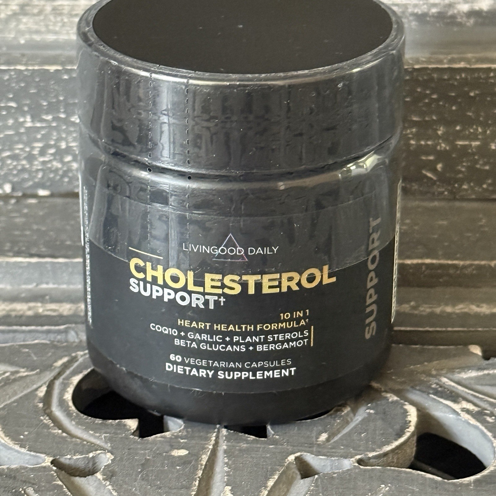 Livingood Daily Cholesterol Support 60 Capsules Heart Health Formula Exp 04/2028