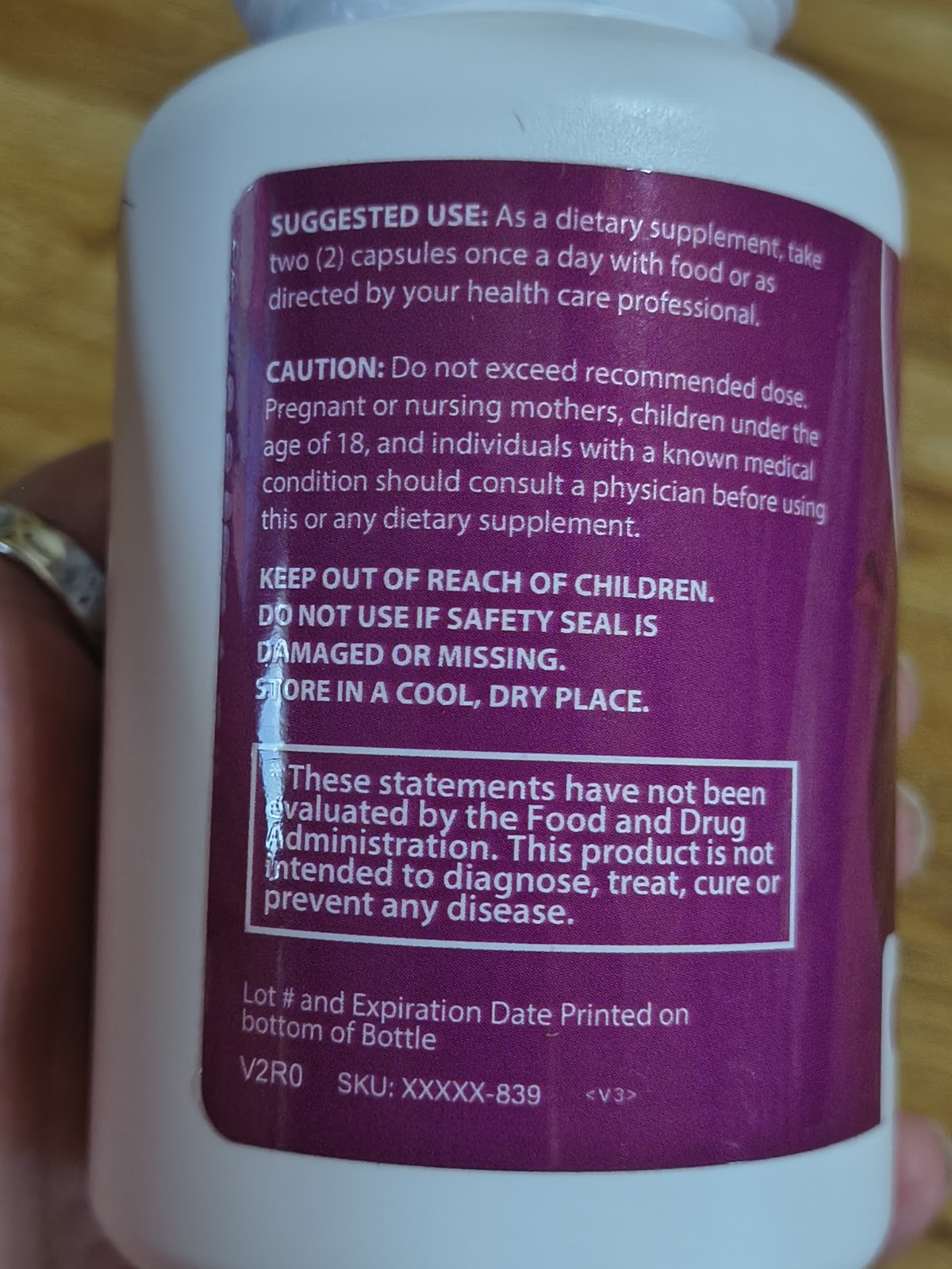Rosabella Organic Beetroot 1300mg Capsules 60 Count for Athletic Performance