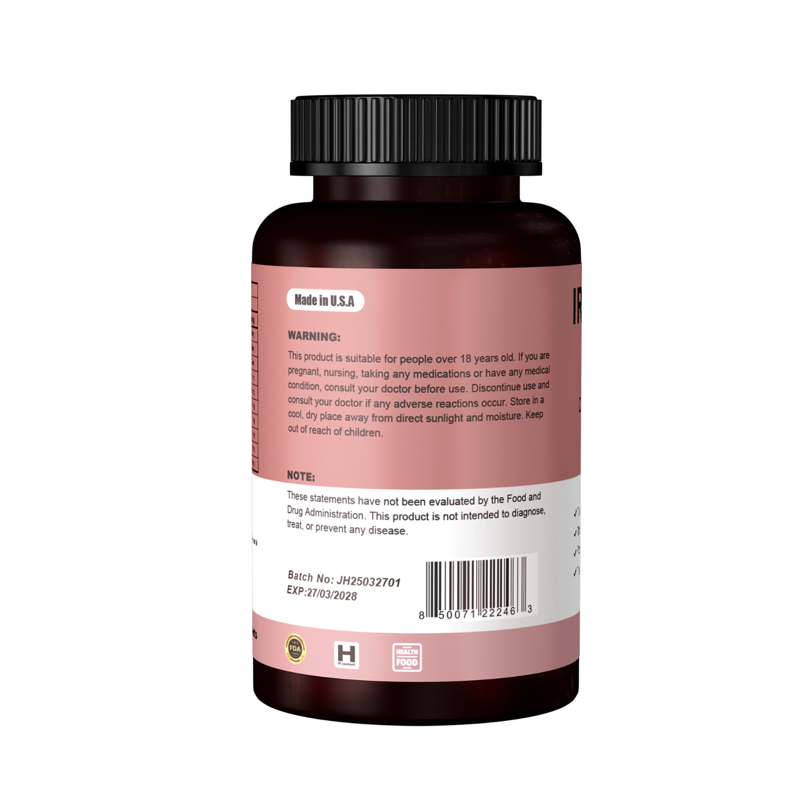 FORESON IRON AMINO ACID DIETARY SUPPLEMENT